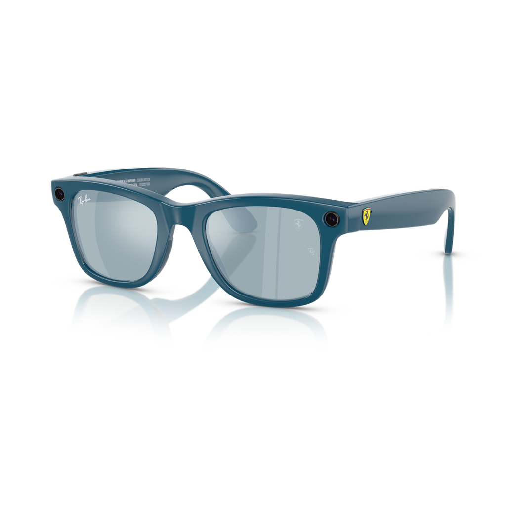 Ray-Ban Meta Gen 1 Wayfarer Scuderia Ferrari Miami Edition RW4006M smart glasses
