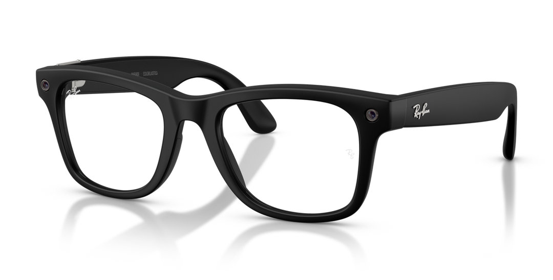 Ray-Ban Meta Gen 3 Wayfarer RW4011 smart glasses with clear lenses