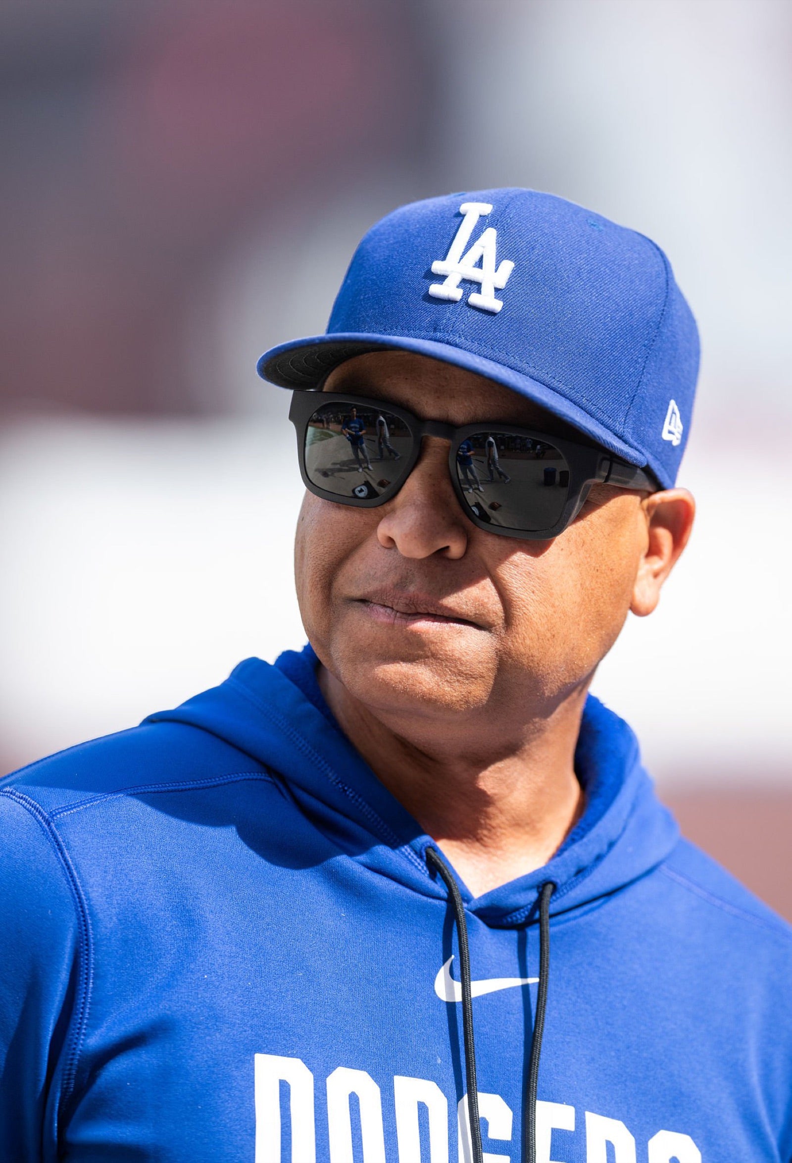 Close-up of Dave Roberts in basn5 Davenport sunglasses with Tajima prescription polarized lenses